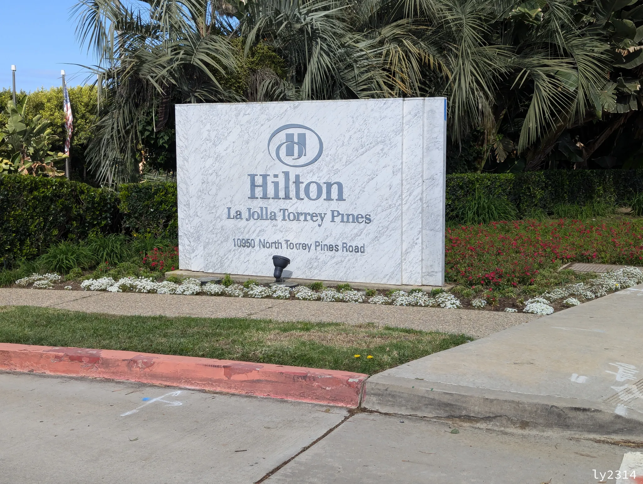 住宿記錄：Hilton La Jolla Torrey Pines