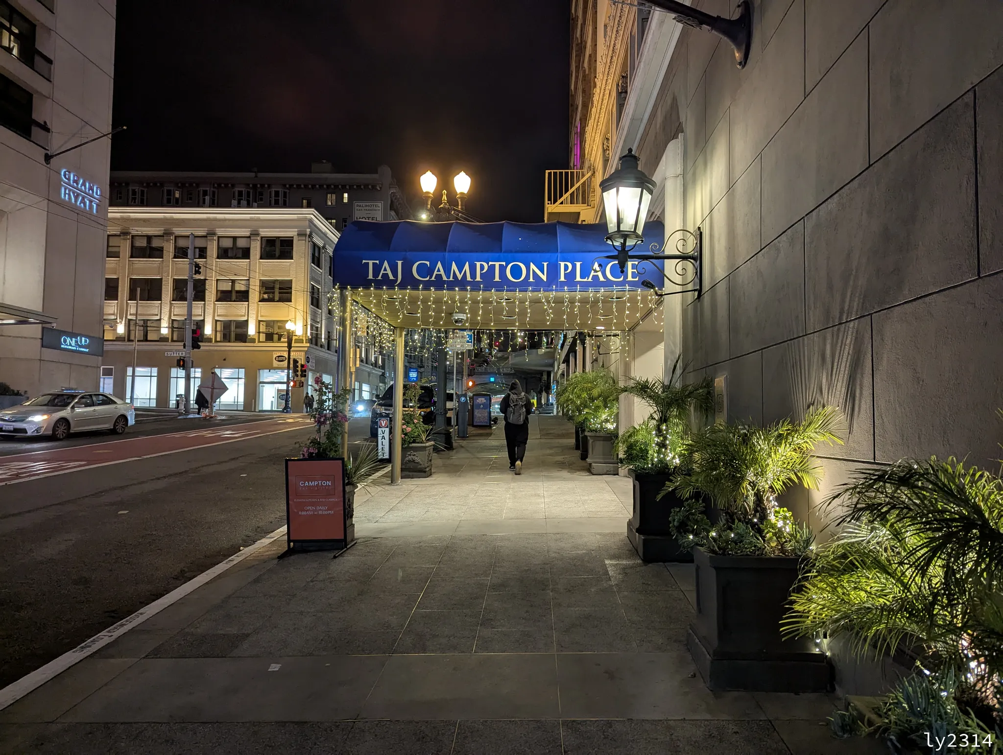 住宿記錄：Taj Campton Place