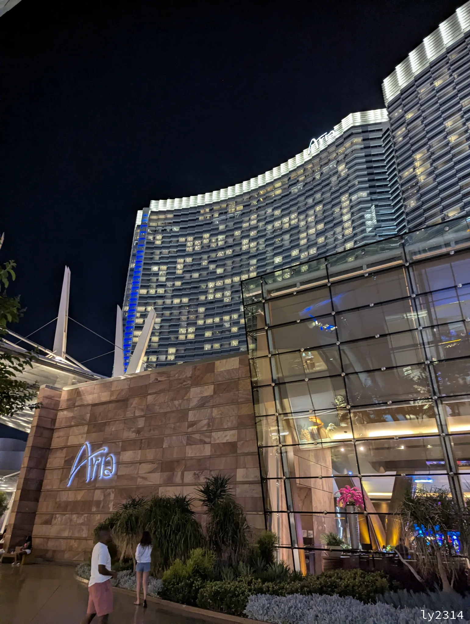 住宿記錄：ARIA Resort & Casino