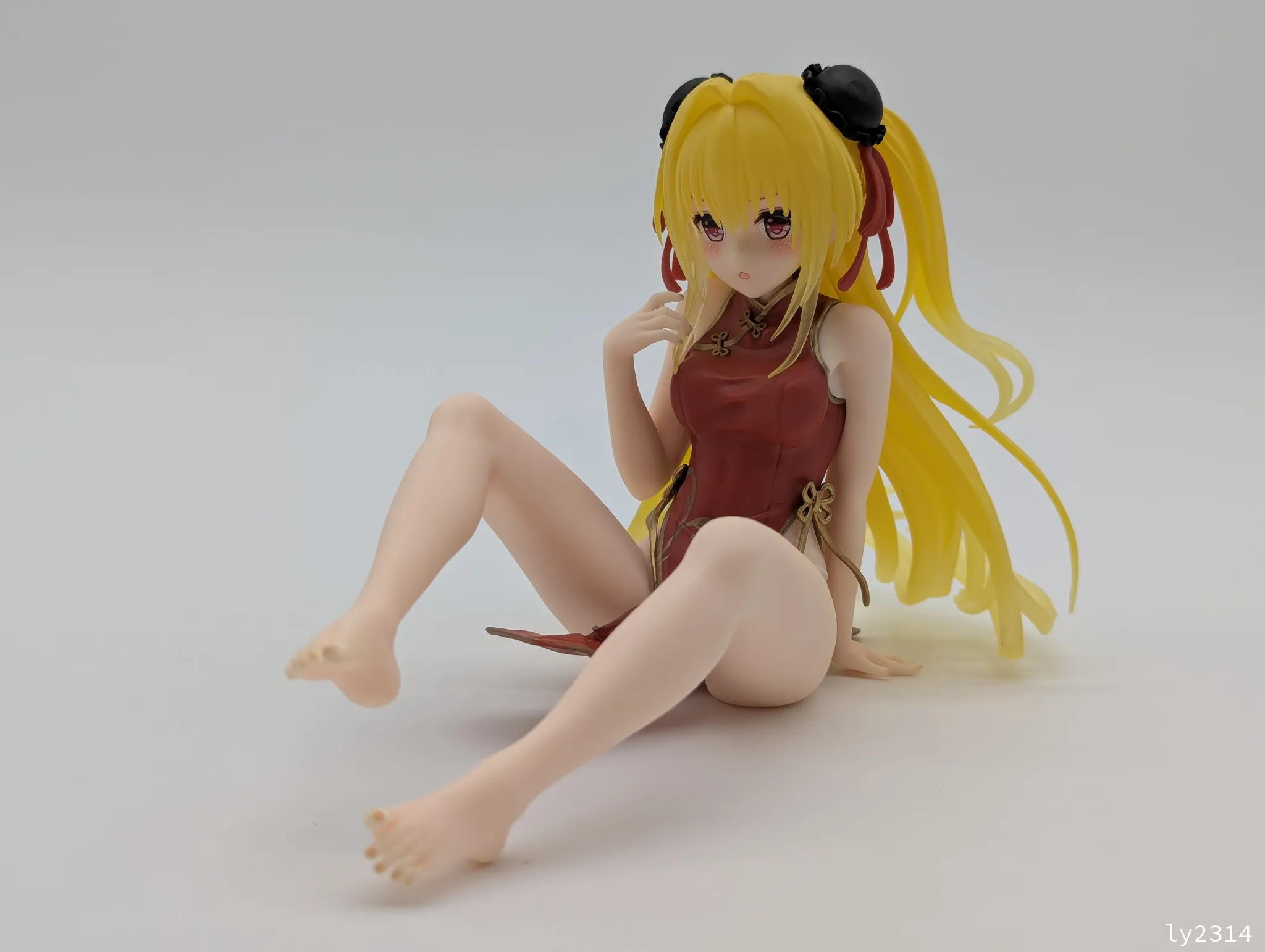 To LOVEる-とらぶる-ダークネス　Desktop Cute フィギュア　金色の闇～チャイナドレスver.～