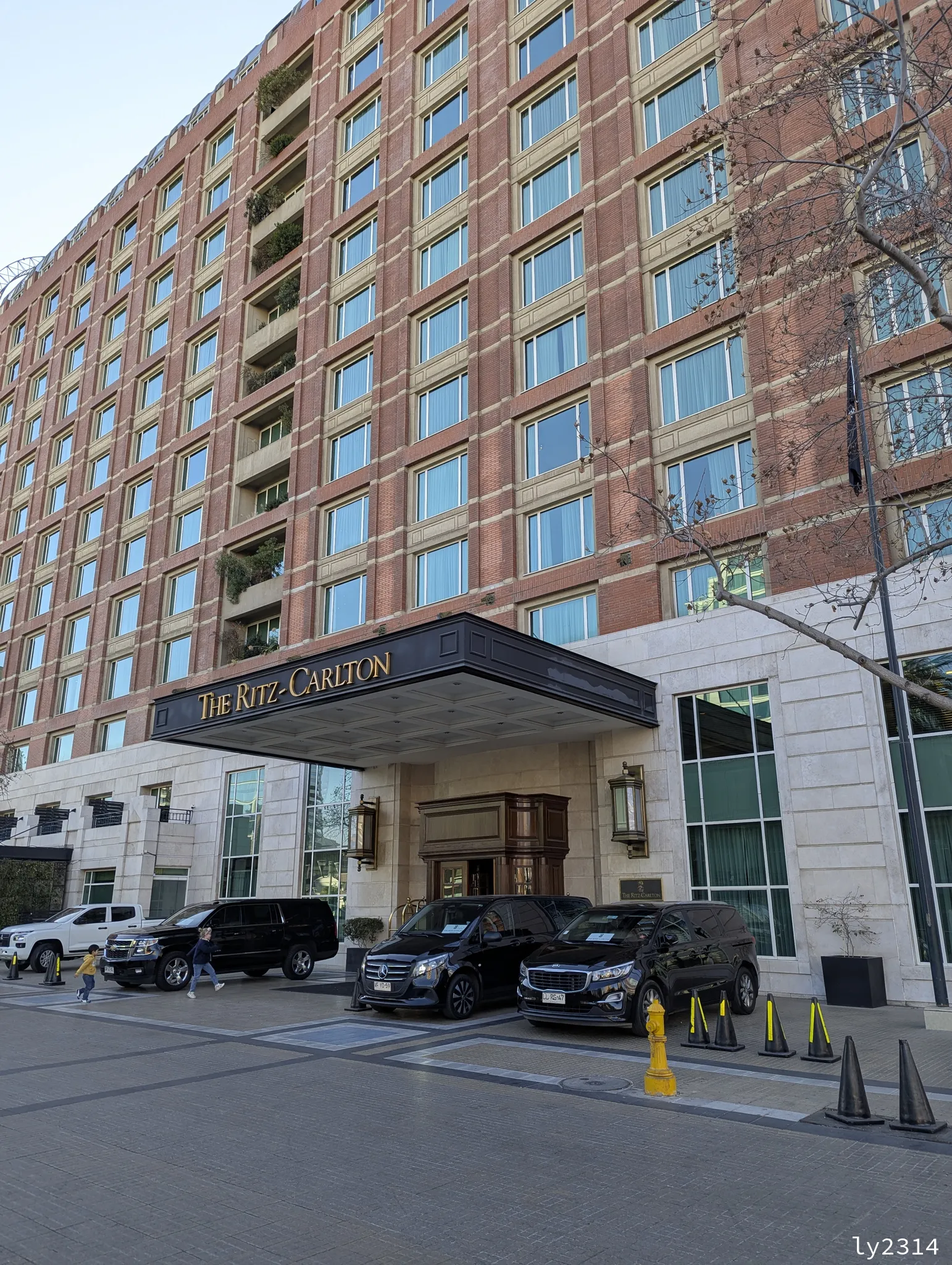 住宿記錄：The Ritz-Carlton, Santiago